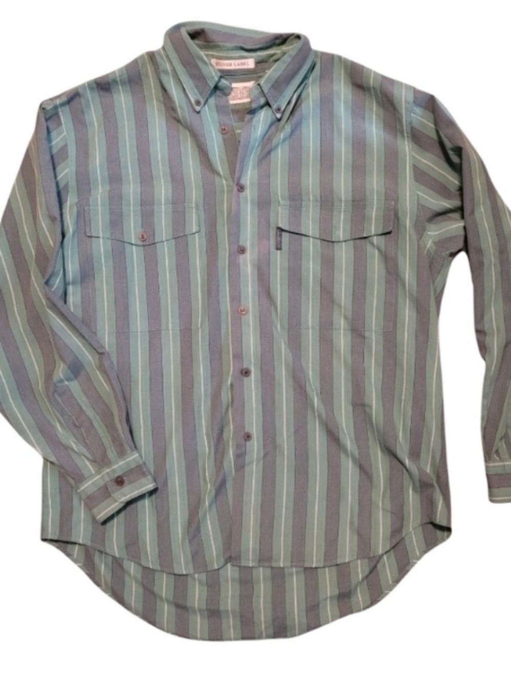 VTG 80'S Levi's Silver Label Big E Button Up Sz L